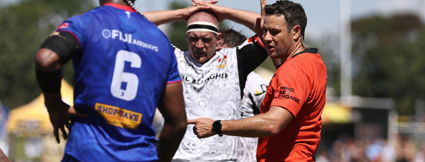 Mind Set Engage ref jersey