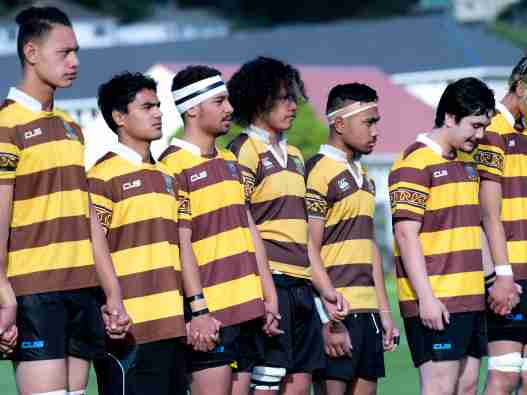 Secondary Schools Rugby Wellington 2018